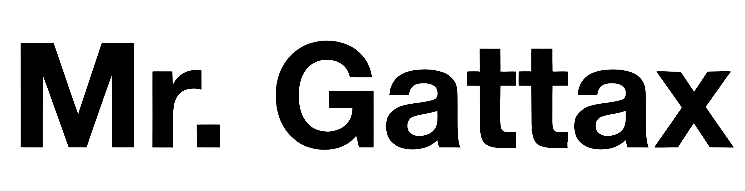 Mr. Gattax final logo